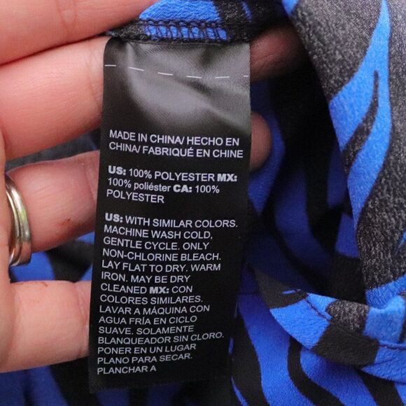 WHBM | Short Sleeve Button Up Tie Waist Maxi Dress 6 - Picture 7 of 7